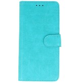 Bookstyle Wallet Cases Hoesje voor Samsung Galaxy A20s Groen