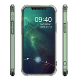 Schokbestendig TPU hoesje voor iPhone 12 mini Transparant