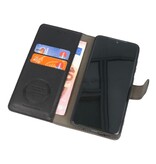Luxus Brieftasche Hülle für iPhone 12 Mini Schwarz