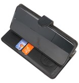 Luxus Brieftasche Hülle für iPhone 12 Mini Schwarz