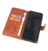 Luxus Brieftasche Hülle für iPhone 12 Mini Brown