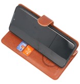 Estuche de lujo tipo billetera para iPhone 12-12 Pro Marrón