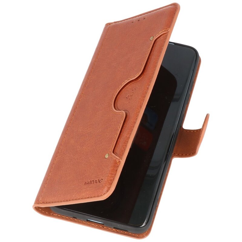 Luxury Wallet Case for iPhone 12 Pro Max Brown