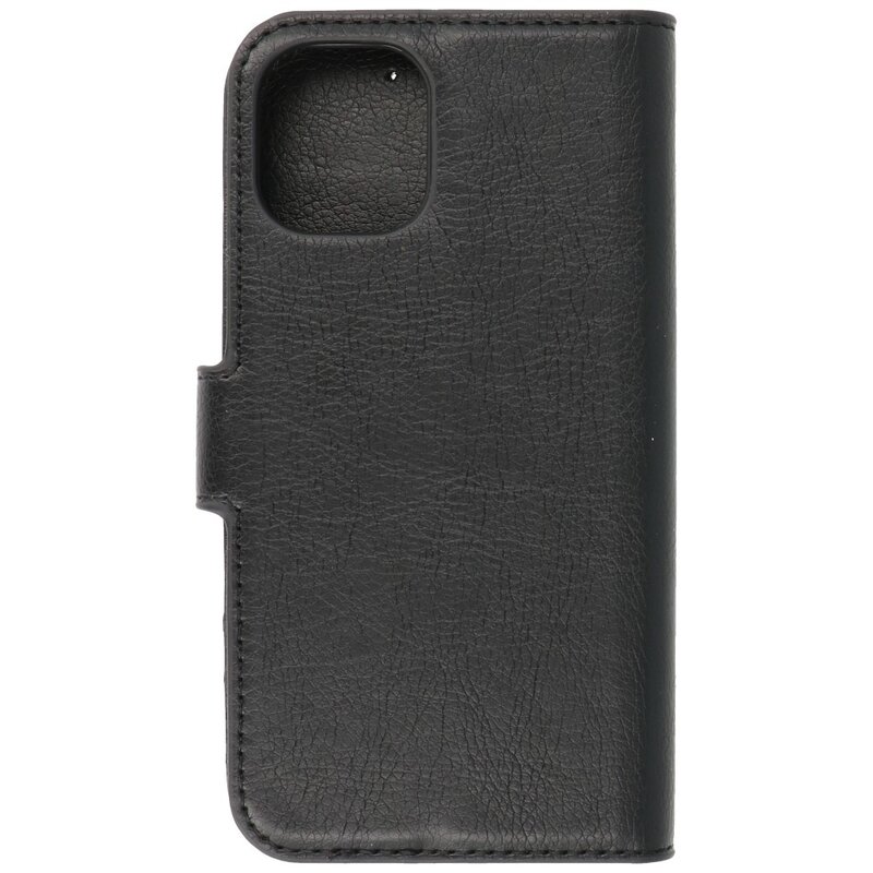 Luxus Brieftasche Hülle für iPhone 12 Mini Schwarz