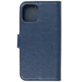 Luxus Brieftasche Hülle für iPhone 12 Mini Navy