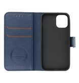 Luksus pungetui til iPhone 12 mini Navy