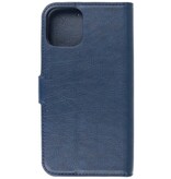 Étui portefeuille de luxe pour iPhone 12 Pro Max Navy