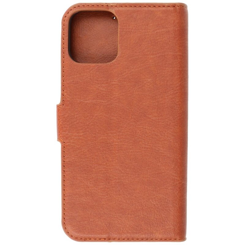 Funda Cartera de Lujo para iPhone 12 Pro Max Marrón