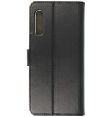 Brieftasche Hülle für Samsung Galaxy A90 Schwarz