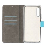 Wallet Cases Cover for Samsung Galaxy A90 Blue