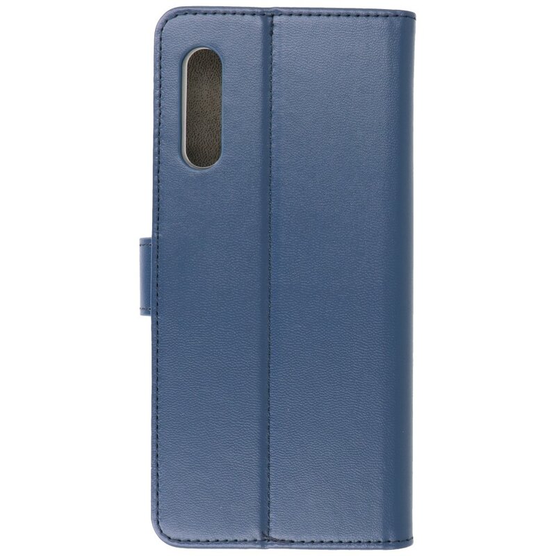 Étuis portefeuille pour Samsung Galaxy A90 Navy