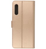 Tegnebog Etui til Samsung Galaxy A90 Guld