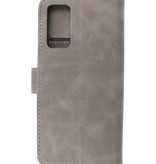 Bookstyle Wallet Cases Hoesje voor Samsung Galaxy S20 FE Grijs