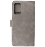 Custodia a portafoglio Bookstyle per Samsung Galaxy S20 FE Grigio