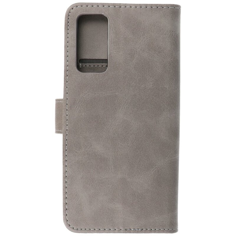 Custodia a portafoglio Bookstyle per Samsung Galaxy S20 FE Grigio