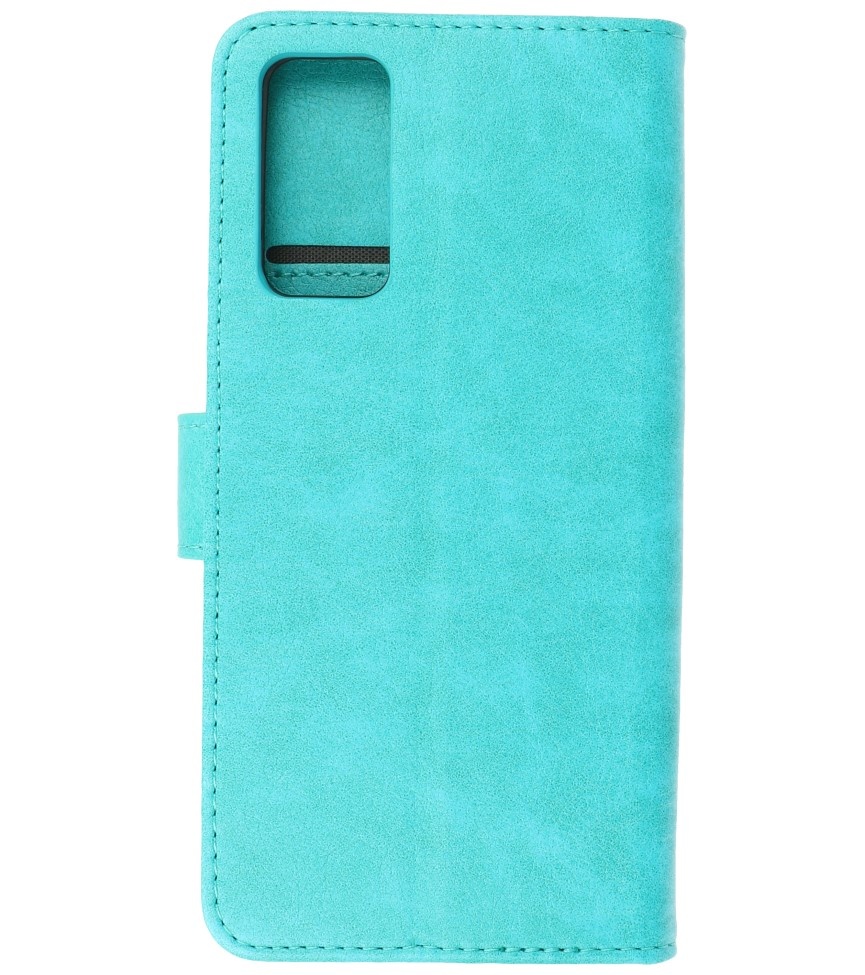 Bookstyle Wallet Cases Hoesje voor Samsung Galaxy S20 FE Groen