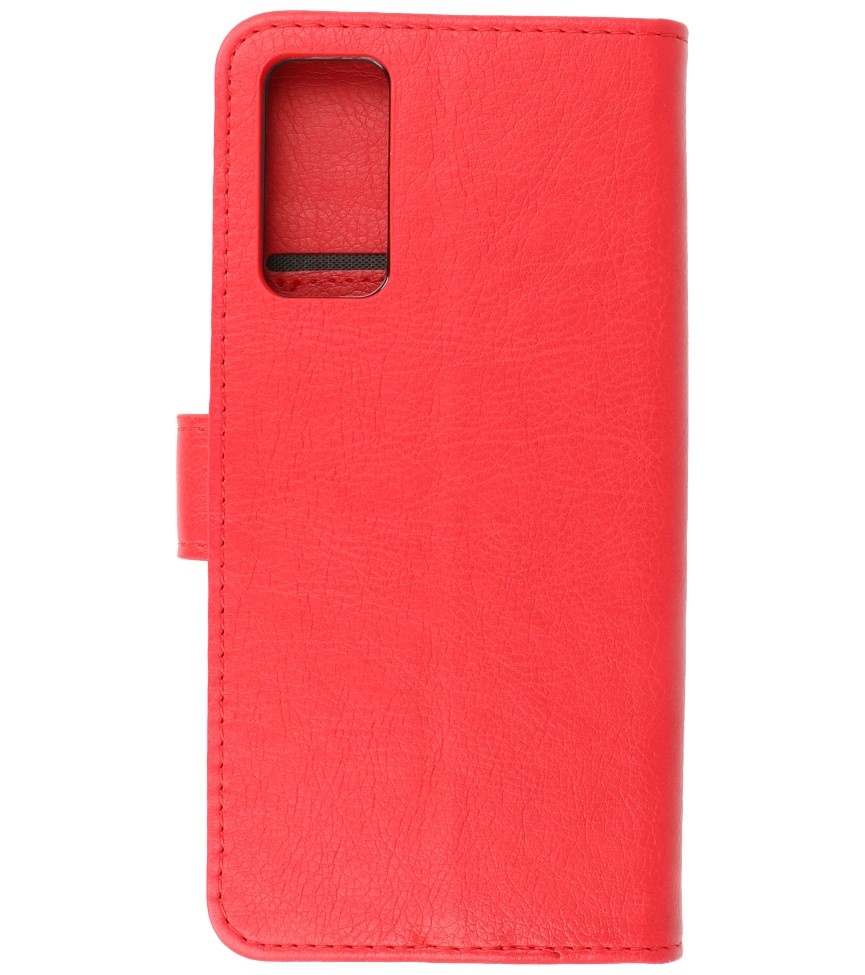 Custodia a portafoglio Bookstyle per Samsung Galaxy S20 FE Red