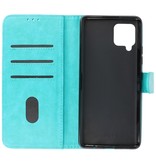 Bookstyle Wallet Cases Hülle für Samsung Galaxy A42 5G Grün