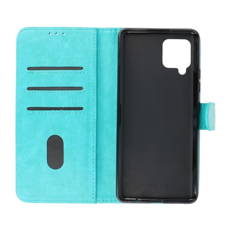 Estuche Bookstyle Wallet Cases para Samsung Galaxy A42 5G Verde