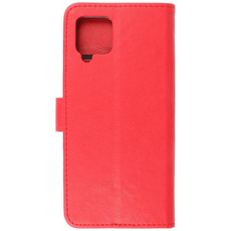 Bookstyle Wallet Cases Hoesje voor Samsung Galaxy A42 5G Rood