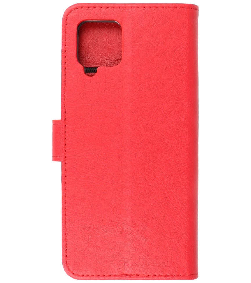 Bookstyle Wallet Cases Hoesje voor Samsung A42 5G Rood