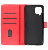 Bookstyle Wallet Cases Hoesje voor Samsung A42 5G Rood