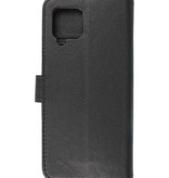 Bookstyle Wallet Cases Hülle für Samsung Galaxy A42 5G Schwarz