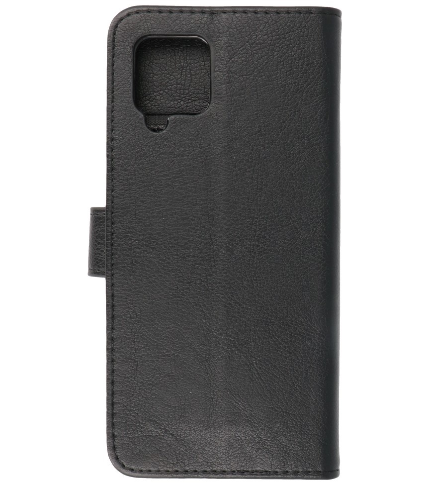 Bookstyle Wallet Cases Hülle für Samsung Galaxy A42 5G Schwarz