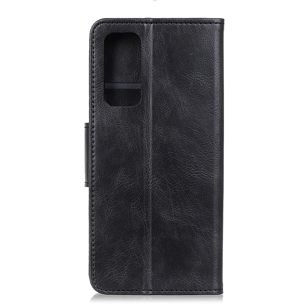 Tirez le style de livre en cuir PU pour Samsung Galaxy M31s noir