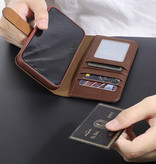 Genuine Leather Case for iPhone Xs Max Brown