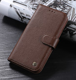 Genuine Leather Case for iPhone 11 Pro Max Brown