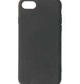 2,0 mm dicke Modefarbe TPU Hülle für iPhone SE 2020/8/7 Schwarz