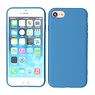 Carcasa de TPU en color de moda de 2,0 mm de grosor para iPhone SE 2020/8/7 Azul marino