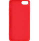 2,0 mm dicke Modefarbe TPU Hülle für iPhone SE 2020/8/7 Rot