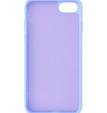 Coque en TPU Fashion Color de 2,0 mm d'épaisseur pour iPhone SE 2020/8/7 Violet