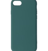 2.0mm Thick Fashion Color TPU Case for iPhone SE 2020/8/7 Dark Green