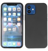 2,0 mm dicke Modefarbe TPU Hülle für iPhone 12 Mini Schwarz