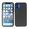 2,0 mm tyk mode farve TPU taske til iPhone 12 Mini sort