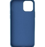 2,0 mm dicke Modefarbe TPU Hülle für iPhone 12 Mini Navy