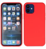 2,0 mm dicke Modefarbe TPU Hülle für iPhone 12 Mini Red