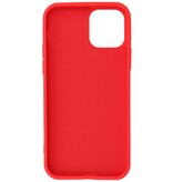 2,0 mm tyk mode farve TPU taske til iPhone 12 Mini Rød
