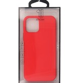 2.0mm Dikke Fashion Color TPU Hoesje voor iPhone 12 Mini Rood