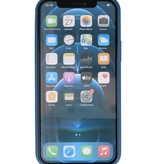 2,0 mm tyk mode farve TPU taske til iPhone 12 Pro Max Navy