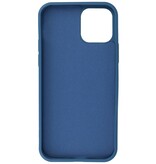 Custodia in TPU color moda spessa 2,0 mm per iPhone 12 Pro Max Navy