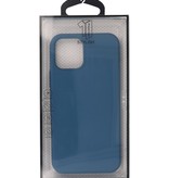 2.0mm Dikke Fashion Color TPU Hoesje voor iPhone 12 Pro Max Navy