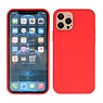 2,0 mm tyk mode farve TPU taske iPhone 12 Pro Max rød