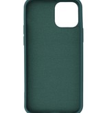 2.0mm Thick Fashion Color TPU Case for iPhone 12 Pro Max Dark Green