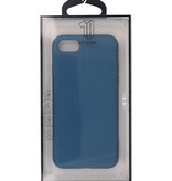 Coque en TPU Fashion Color de 2,0 mm d'épaisseur pour iPhone SE 2020/8/7 Navy