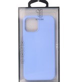 Carcasa de TPU de color de moda de 2.0 mm de espesor para iPhone 12 Pro Max Purple