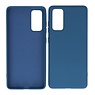 2,0 mm dicke Mode Farbe TPU Fall Samsung Galaxy S20 FE Navy